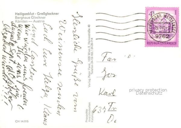 Heiligenblut Kaernten Grossglockner Berghaus Glockner – Bild 2