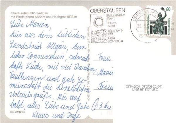 Oberstaufen Rindalphorn Hochgrat – Bild 2