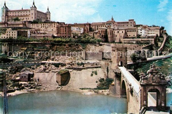 Toledo Castilla-La Mancha Puente de Alcantara y Alcazar