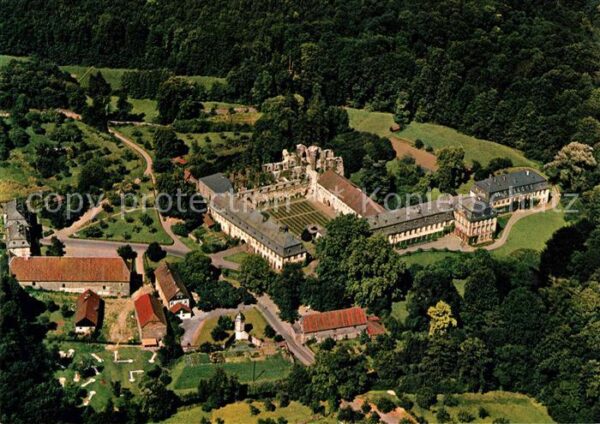 Lich Hessen Kloster Arnsburg Fliegeraufnahme