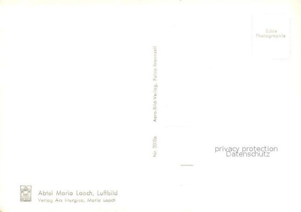 Glees Abtei Maria Laach Fliegeraufnahme – Bild 2