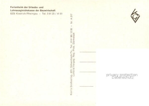 Kiedrich Ferienheim Fliegeraufnahme – Bild 2