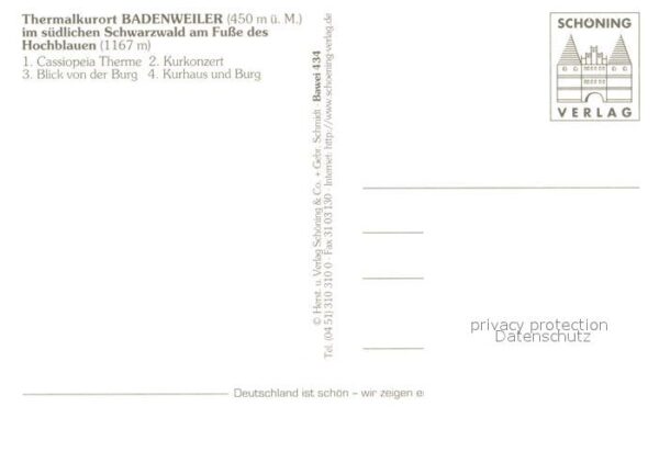 Badenweiler Cassiopeia-Therme Kurkonzert Kurhaus Bu – Bild 2