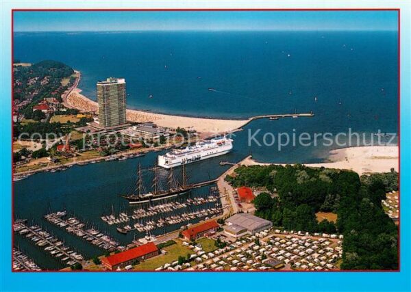 Travemuende Ostseebad Fliegeraufnahme