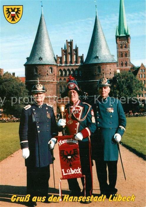 Luebeck Holstentor St. Petri Polizeioberkommisa