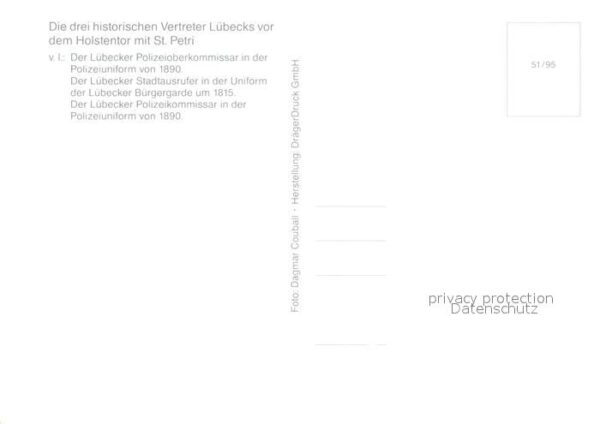 Luebeck Holstentor St. Petri Polizeioberkommisa – Bild 2