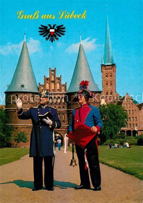 Luebeck Stadtkommisar Polizeiuniform Stadtausru