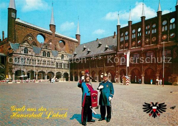 Luebeck Stadtkommissar Polizeiuniform Stadtausr