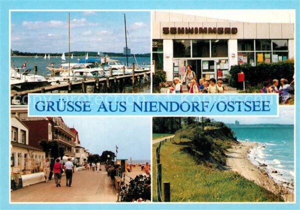 Niendorf Ostseebad Schwimmbad Hafen Strandpromenade