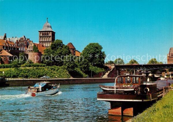 Luebeck Elbe-Trave-Kanal Burgtor