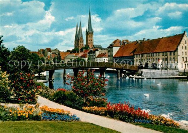 Luebeck Blick vom Malerwinkel