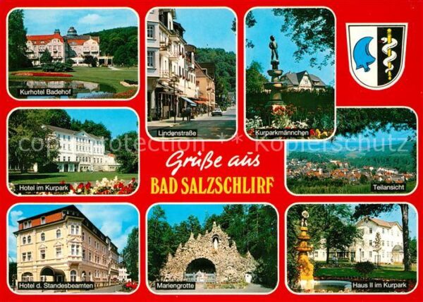Bad Salzschlirf Lindenstrasse Kurhotel Badehof Mariengr