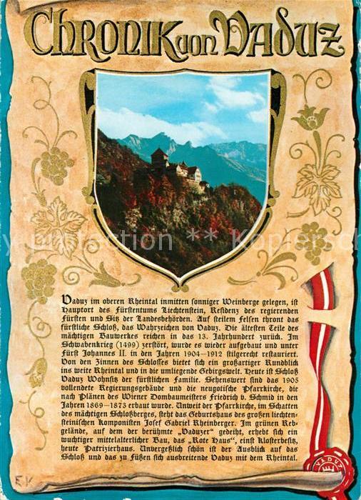 Vaduz Chronik