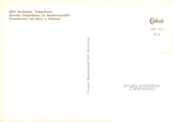 Neckarelz Tempelhaus – Bild 2