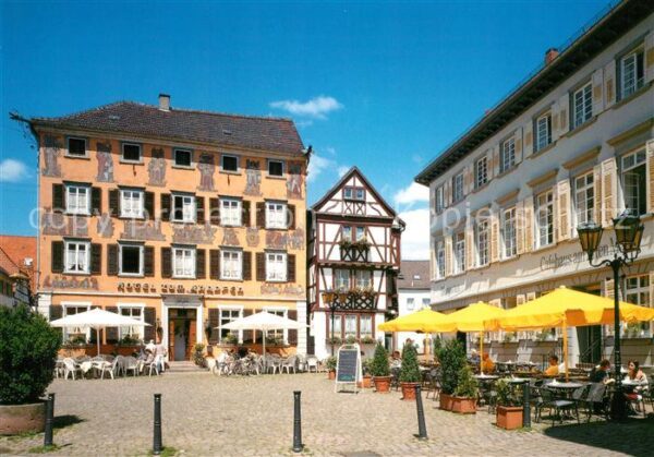 Eberbach Neckar Alter Markt Hotel Zum Karpfen