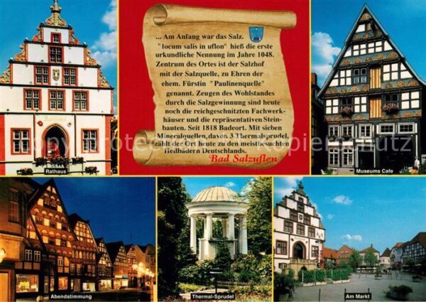 Bad Salzuflen Rathaus Museumscafe Thermal-Sprudel Mar