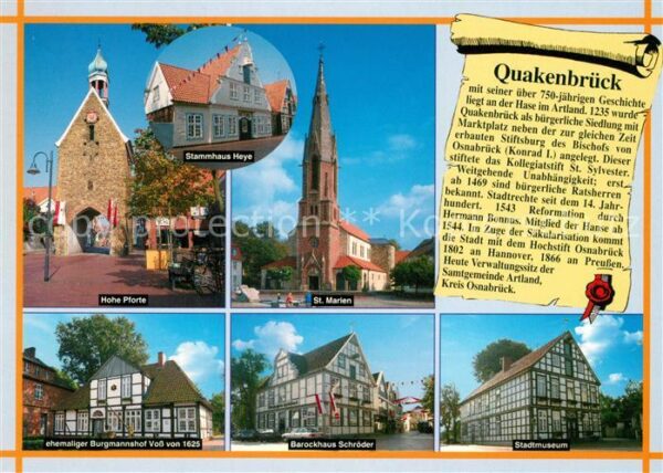 Quakenbrueck Barockhaus Schröder Stadtmuseum St. Mar