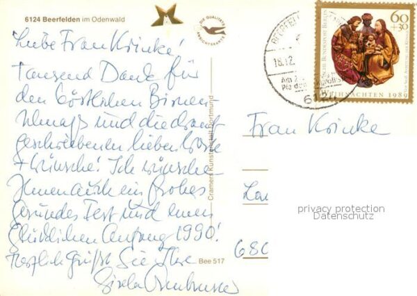 Beerfelden Odenwald Evangelische und Katholische Kirche Bür – Bild 2