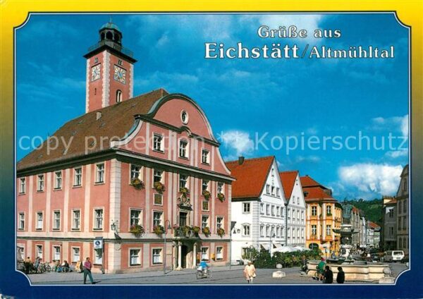Eichstaett Oberbayern Marktplatz