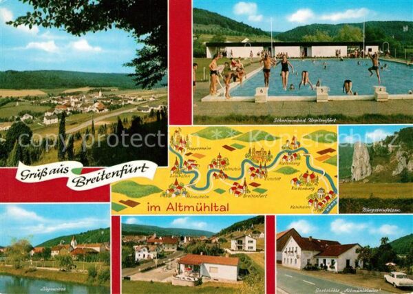 Breitenfurt Dollnstein Schwimmbad Gaststätte Altmühlklause