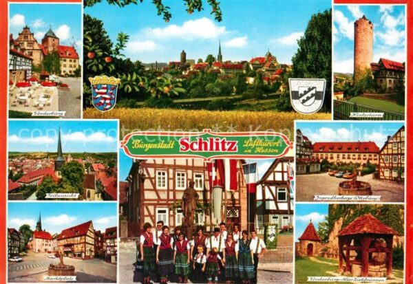 Schlitz Marktplatz Jugendherberge Ottoburg Vord