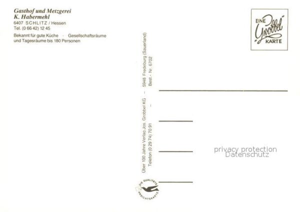 Schlitz Gasthof-Metzgerei Habermehl – Bild 2