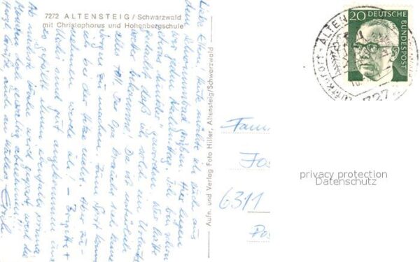 Altensteig Schwarzwald Christophorus Hohenbergschule – Bild 2