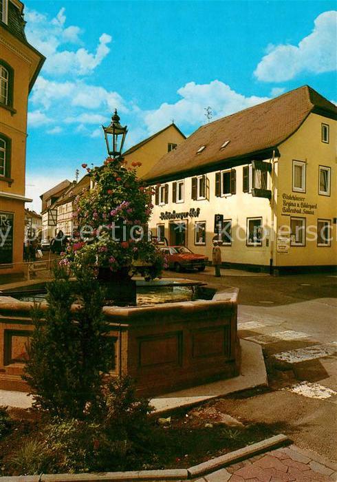 Bad Koenig Odenwald Grosser Brunnen Bahnhofstrasse