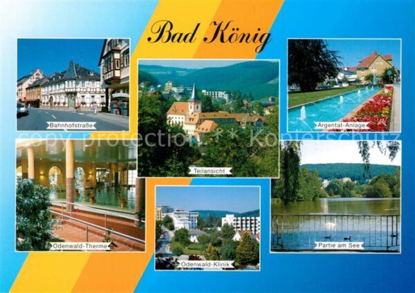 Bad Koenig Odenwald Bahnhofstrasse Argentat-Anlage Odenwald