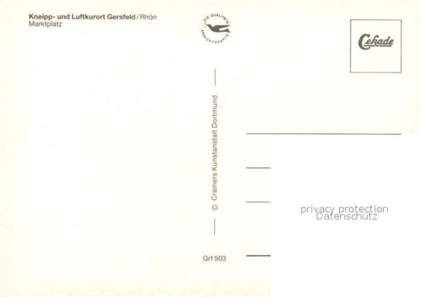Gersfeld Rhoen Marktplatz – Bild 2