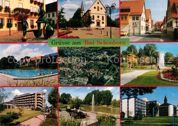 Bad Schoenborn Fliegeraufnahme