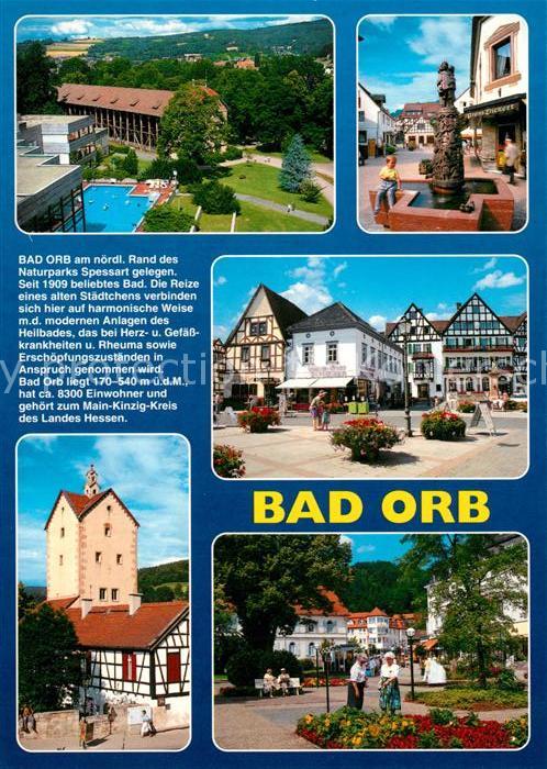 Bad Orb Freibad Fachwerkhäuser