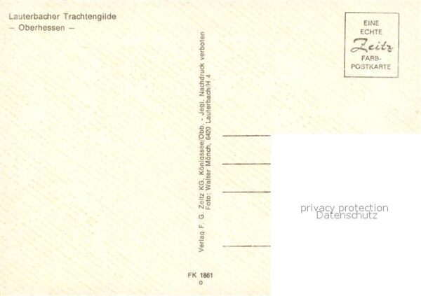 Lauterbach Hessen Trachengilde – Bild 2