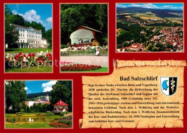 Bad Salzschlirf Fliegeraufnahme Konzertbühne Park