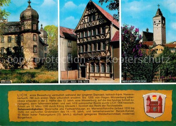 Lich Hessen Marienstiftskirche Textor-Haus Schloss