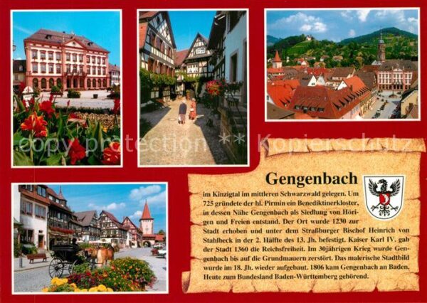 Gengenbach Rathaus Engelgasse Niggelturm Obertortu