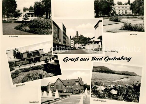 Bad Godesberg Dampferanlegestelle Hauptbahnhof Statth