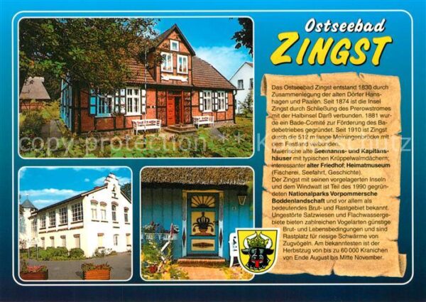 Zingst Ostseebad Seemanns-Kapitänshäuser