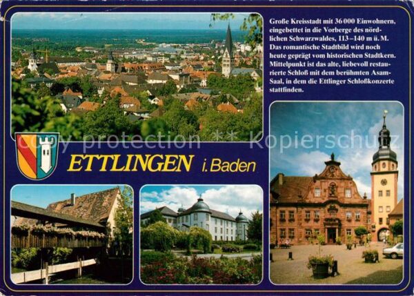 Ettlingen Brücke Schloss