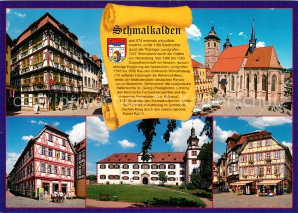 Schmalkalden Schloss Wilhelmsburg St. Georg Salzbrüc