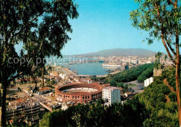 Malaga Andalucia Plaza de Toros puerto