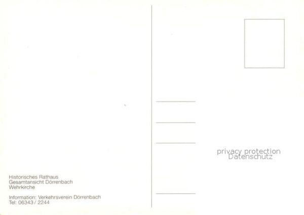 Doerrenbach Rathaus Wehrkirche – Bild 2