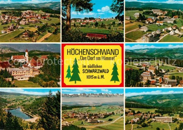 Hoechenschwand Fliegeraufnahme