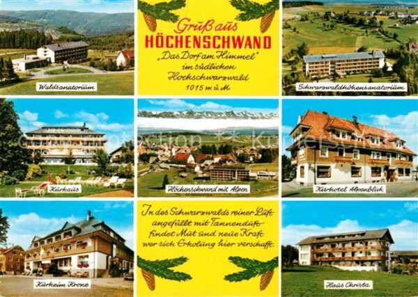 Hoechenschwand Haus Christa Kurhotel Alpenblick Kurhei
