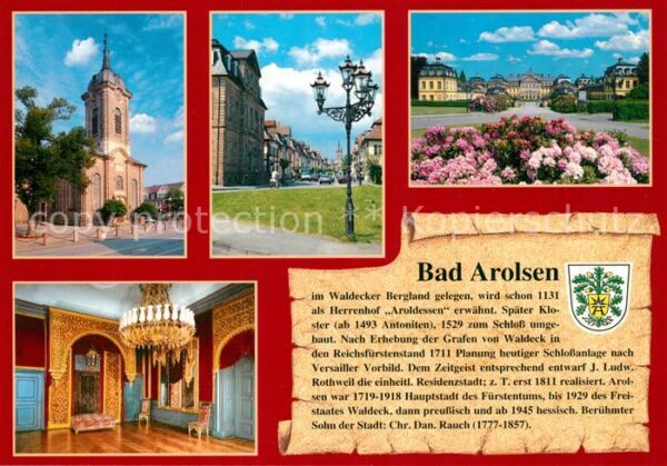 Bad Arolsen Kirche Schloss