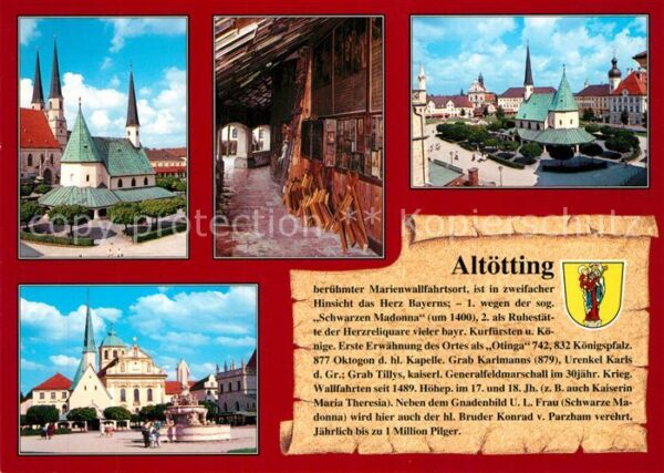 Altoetting Gnadenkapelle Stiftskirche Basilika Mar