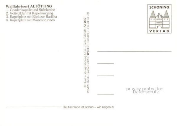 Altoetting Gnadenkapelle Stiftskirche Basilika Mar – Bild 2