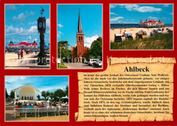 Ahlbeck Ostseebad Kirche Strand