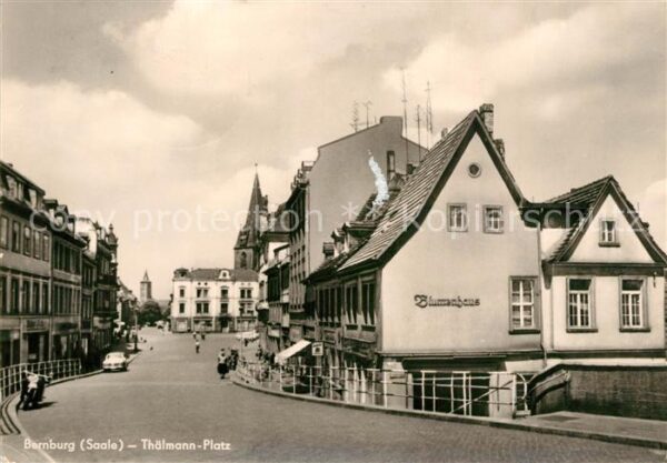 Bernburg Saale Thälmann-Platz