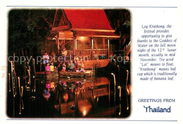 Thailand Loy Krathong Festival